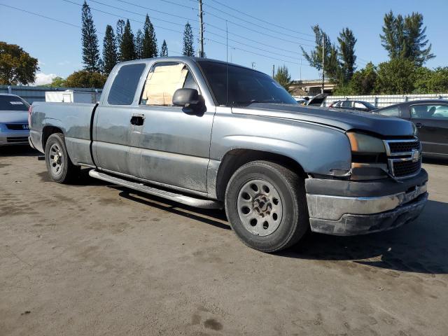 1GCEC19X67Z158741 - 2007 CHEVROLET SILVERADO C1500 CLASSIC Mavi foto 4