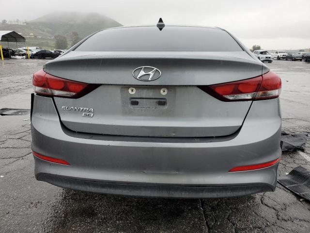 KMHD74LF1HU084379 - 2017 HYUNDAI ELANTRA SE GRAY photo 6