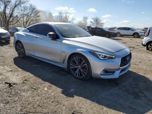 JN1EV7EL9HM550596 - 2017 INFINITI Q60 PREMIUM SILVER photo 4