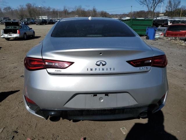 JN1EV7EL9HM550596 - 2017 INFINITI Q60 PREMIUM SILVER photo 6