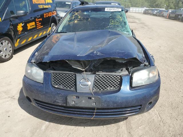 3N1AB51D45L532460 - 2005 NISSAN SENTRA SE-R SPEC V BLUE photo 5