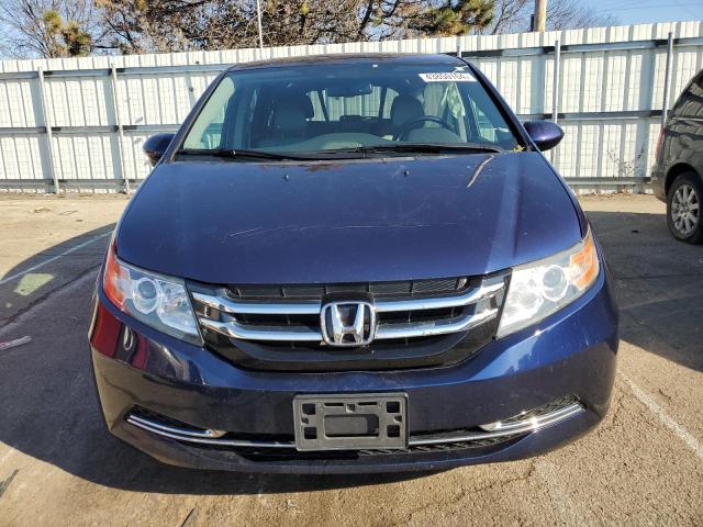 5FNRL5H60GB068783 - 2016 HONDA ODYSSEY EXL BLUE photo 5