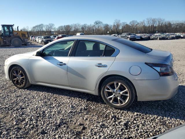 1N4AA5AP1DC830555 - 2013 NISSAN MAXIMA S SILVER photo 2