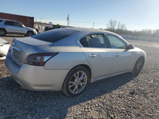 1N4AA5AP1DC830555 - 2013 NISSAN MAXIMA S SILVER photo 3