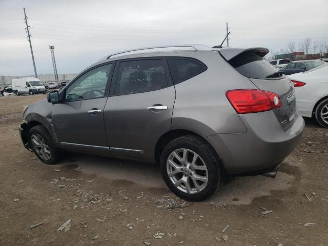 JN8AS5MV9BW687405 - 2011 NISSAN ROGUE S GRAY photo 2