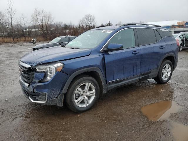 3GKALTEV8NL117812 - 2022 GMC TERRAIN SLE BLUE photo 1