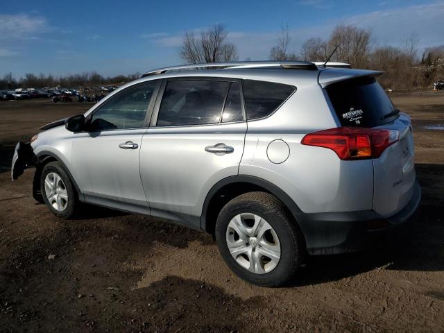 JTMBFREV0FD146268 - 2015 TOYOTA RAV4 LE SILVER photo 2