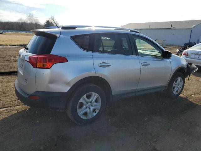 JTMBFREV0FD146268 - 2015 TOYOTA RAV4 LE SILVER photo 3