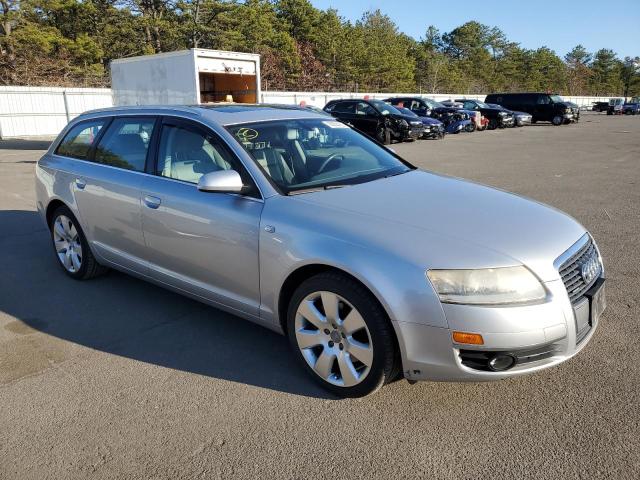 WAUKH94F76N155805 - 2006 AUDI A6 AVANT QUATTRO GRAY photo 4