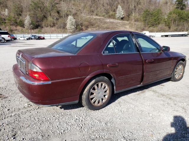 1LNHM86S74Y611189 - 2004 LINCOLN LS Bordo foto 3