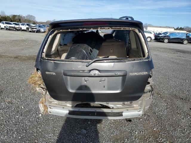 JTEGD21A470162189 - 2007 TOYOTA HIGHLANDER GRAY photo 6