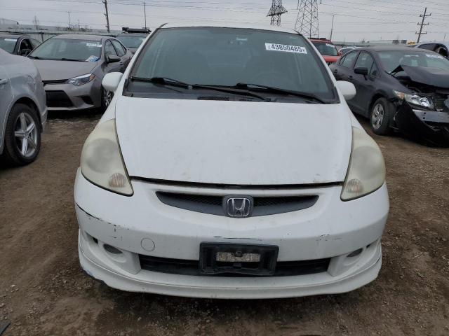 JHMGD38697S017132 - 2007 HONDA FIT S 白色 照片 5
