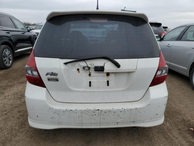 JHMGD38697S017132 - 2007 HONDA FIT S 白色 照片 6