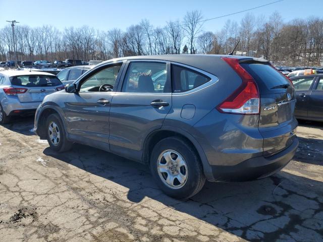 2HKRM4H37CH624984 - 2012 HONDA CR-V LX GRAY photo 2