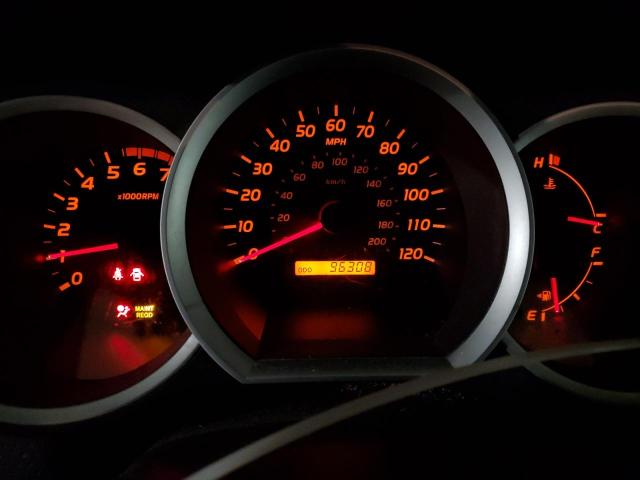 5TFTX4CN1BX004625 - 2011 TOYOTA TACOMA ACCESS CAB ვერცხლისფერი ფოტო 9