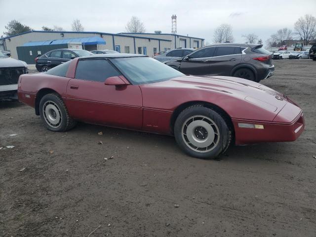 1G1YY2185H5110271 - 1987 CHEVROLET CORVETTE MAROON photo 4