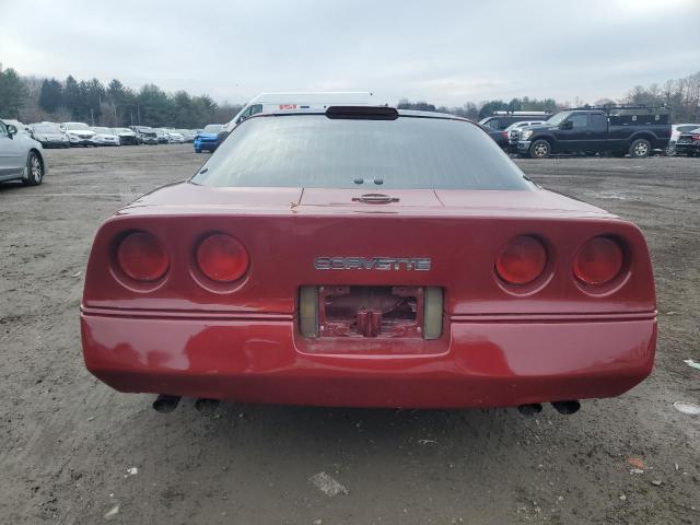 1G1YY2185H5110271 - 1987 CHEVROLET CORVETTE MAROON photo 6