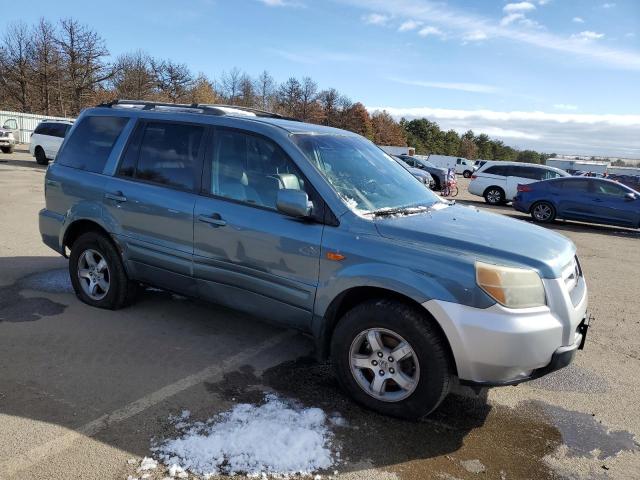 2HKYF18776H527330 - 2006 HONDA PILOT EX BLUE photo 4