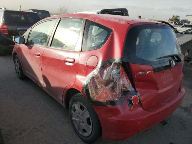 JHMGE8H35CS004145 - 2012 HONDA FIT RED photo 2