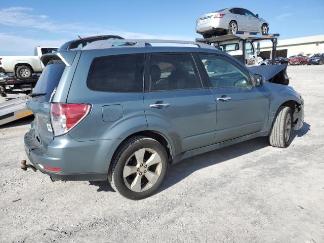 JF2SHGGC3BH737466 - 2011 SUBARU FORESTER TOURING 青色 照片 3