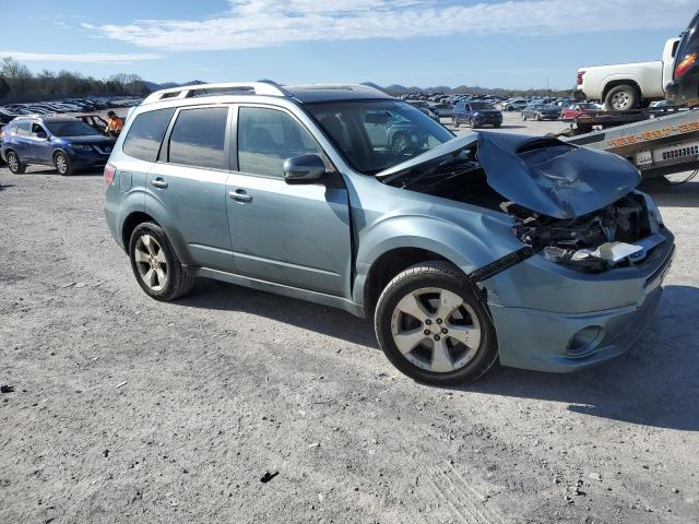 JF2SHGGC3BH737466 - 2011 SUBARU FORESTER TOURING TEAL photo 4