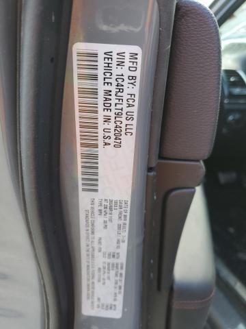 1C4RJFLT9LC420470 - 2020 JEEP GRAND CHER TRAILHAWK 灰色 照片 12