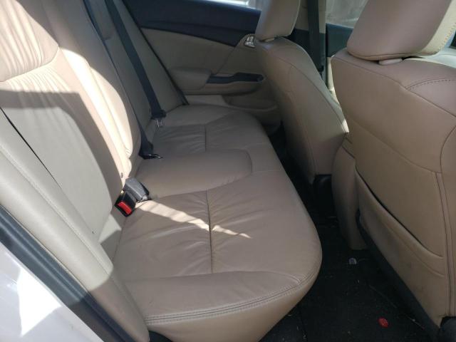 19XFB2F97FE067684 - 2015 HONDA CIVIC EXL თეთრი ფოტო 10