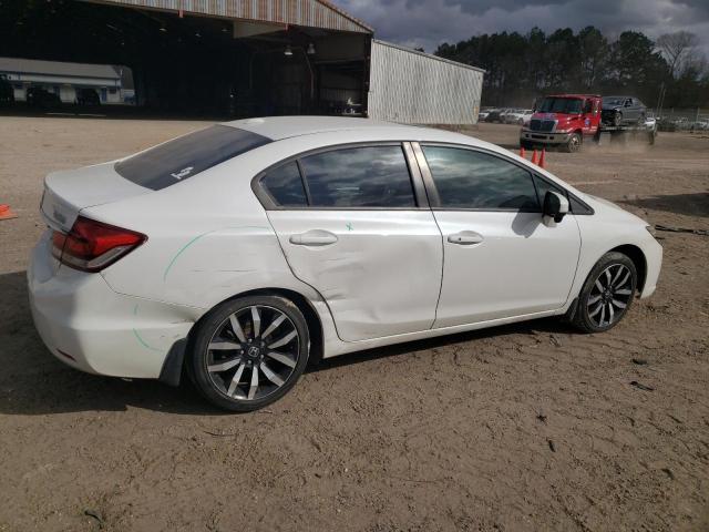 19XFB2F97FE067684 - 2015 HONDA CIVIC EXL თეთრი ფოტო 3