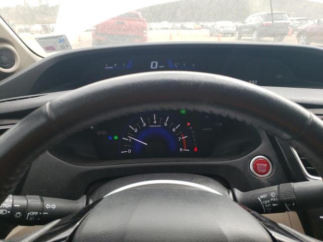 19XFB2F97FE067684 - 2015 HONDA CIVIC EXL თეთრი ფოტო 9