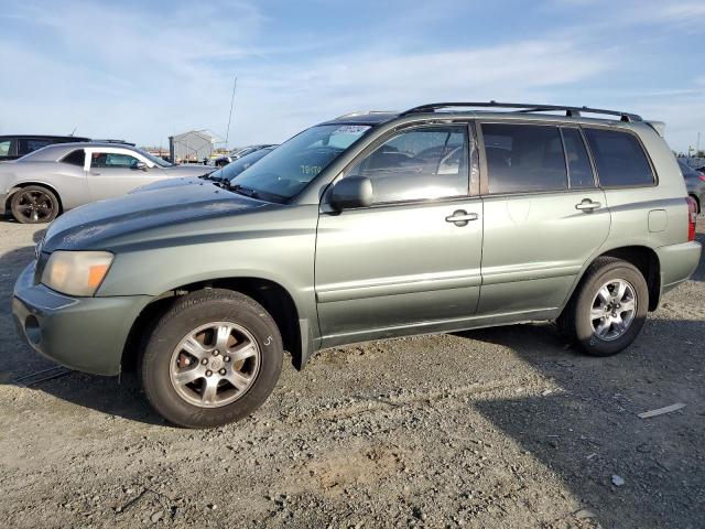 JTEGP21A070129049 - 2007 TOYOTA HIGHLANDER SPORT GREEN photo 1