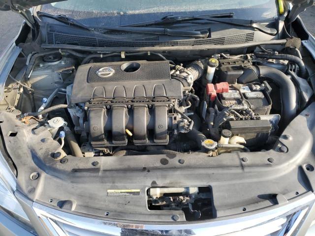 3N1AB7AP0EY285883 - 2014 NISSAN SENTRA S GRAY photo 11