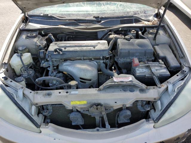 4T1BE32K640863213 - 2004 TOYOTA CAMRY TAN photo 11