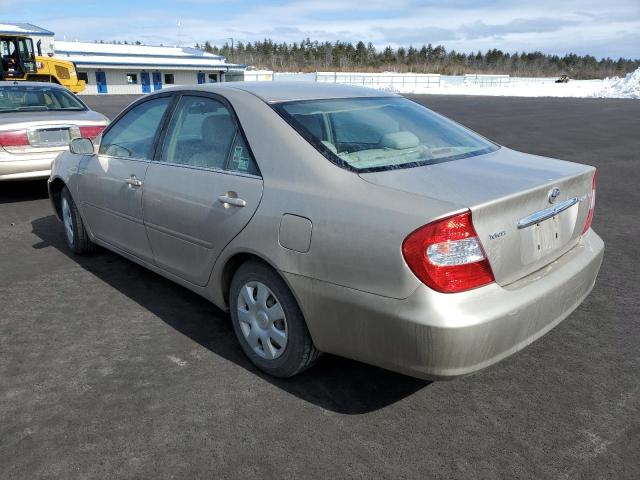 4T1BE32K640863213 - 2004 TOYOTA CAMRY TAN photo 2