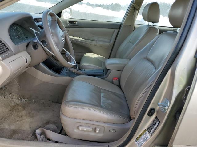 4T1BE32K640863213 - 2004 TOYOTA CAMRY TAN photo 7