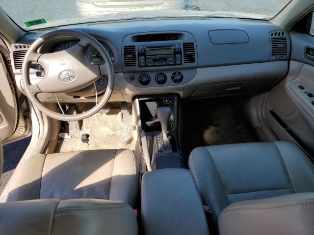 4T1BE32K640863213 - 2004 TOYOTA CAMRY TAN photo 8