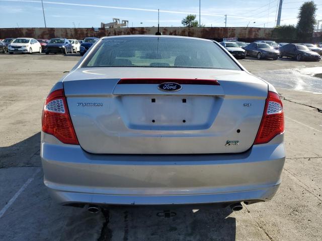 3FAHP0HG9AR367177 - 2010 FORD FUSION SE SILVER photo 6