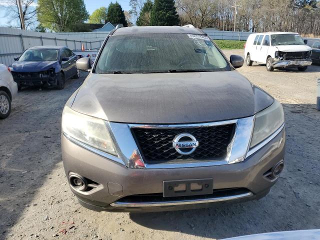 5N1AR2MM5EC667067 - 2014 NISSAN PATHFINDER S GRAY photo 5