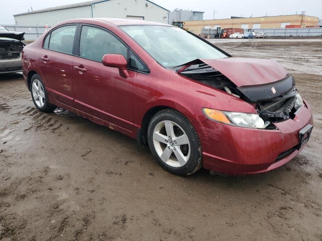 1HGFA16456L811194 - 2006 HONDA CIVIC LX MAROON photo 4