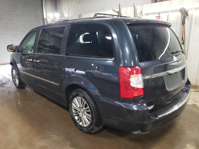 2C4RC1CG0DR713666 - 2013 CHRYSLER TOWN & COU TOURING L BLUE photo 2