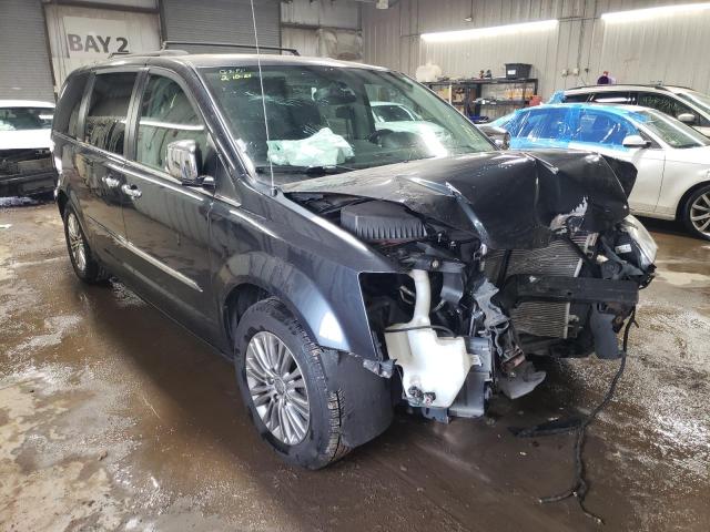 2C4RC1CG0DR713666 - 2013 CHRYSLER TOWN & COU TOURING L BLUE photo 4