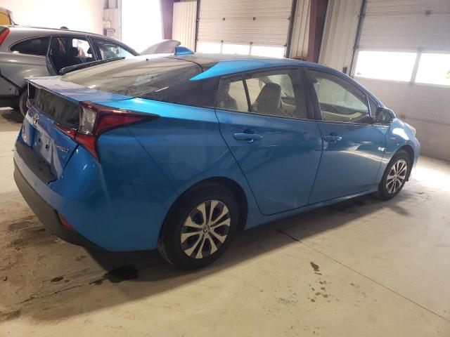 JTDL9MFU3N3039840 - 2022 TOYOTA PRIUS LE BLUE photo 3