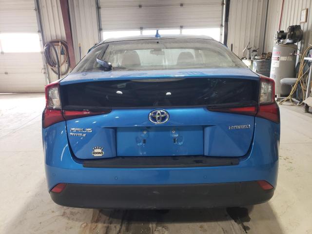 JTDL9MFU3N3039840 - 2022 TOYOTA PRIUS LE BLUE photo 6