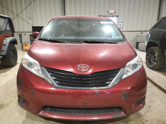 5TDJK3DC6BS015025 - 2011 TOYOTA SIENNA LE RED photo 5