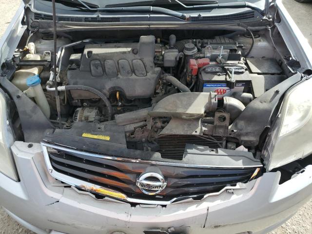 3N1AB6AP9CL744980 - 2012 NISSAN SENTRA 2.0 SILVER photo 11