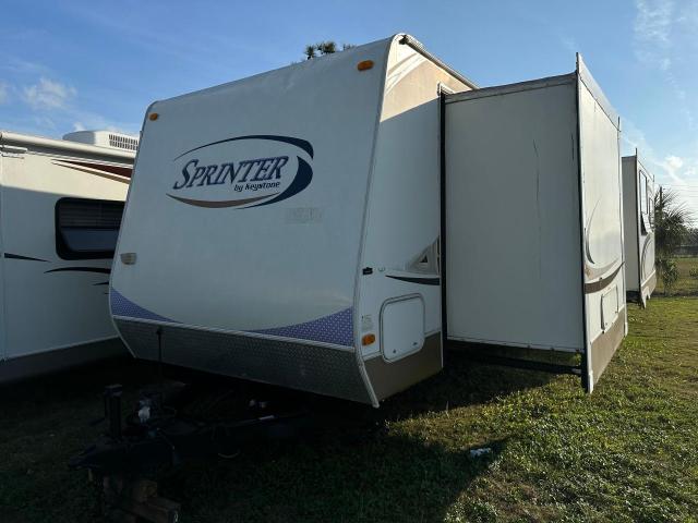 4YDT3102291530602 - 2009 KEYSTONE SPRINTER WHITE photo 2