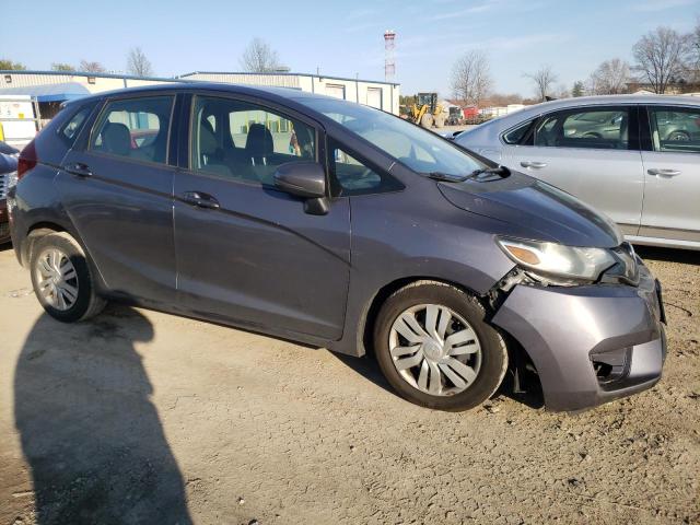 3HGGK5H59FM774244 - 2015 HONDA FIT LX GRAY photo 4