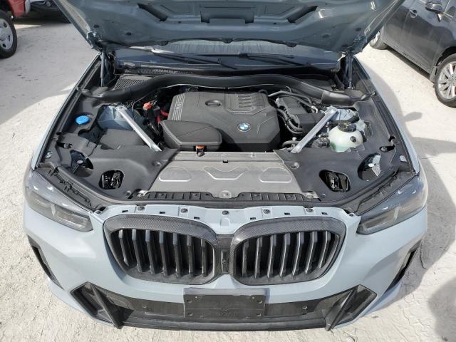 5UX53DP05P9S81159 - 2023 BMW X3 XDRIVE30I GRAY photo 11