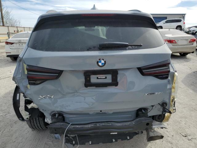 5UX53DP05P9S81159 - 2023 BMW X3 XDRIVE30I GRAY photo 6