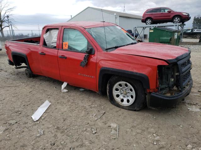 1GCVKPEC8EZ139887 - 2014 CHEVROLET SILVERADO K1500 RED photo 4