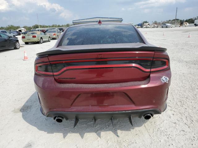 2C3CDXHG3KH573134 - 2019 DODGE CHARGER GT BURGUNDY photo 6